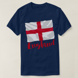 T-shirt du drapeau anglais