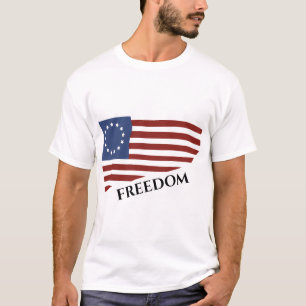 T-shirt du drapeau Betsy Ross