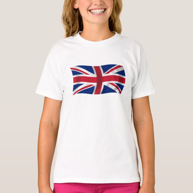 T-shirt du drapeau britannique Union Jack (Devant)