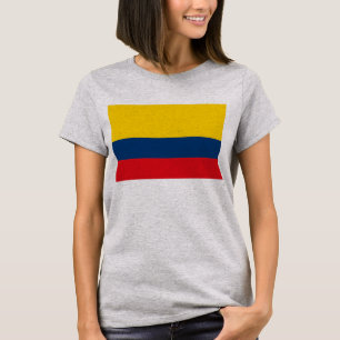 T-shirt du drapeau colombien