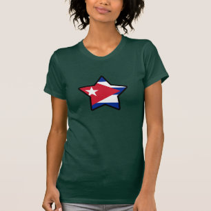 T-shirt du drapeau de Cuba