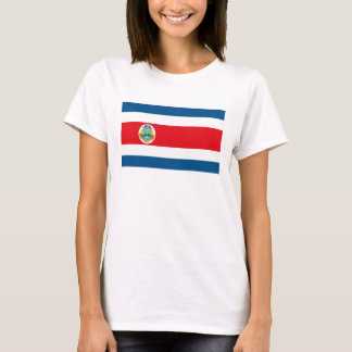 T-shirt du drapeau du Costa Rica