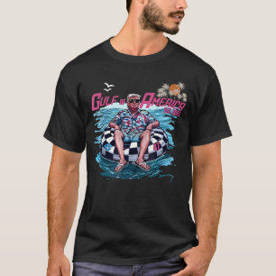 T-shirt du drapeau du Golfe d'Amérique 2025