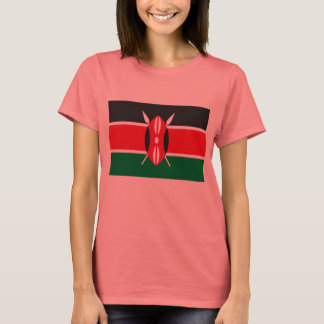 T-shirt du drapeau du Kenya