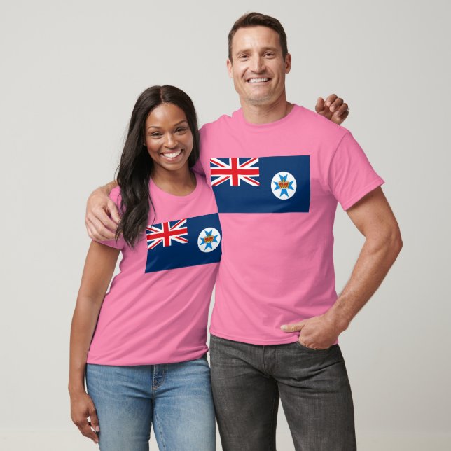 T-shirt du drapeau du Queensland (Unisexe)