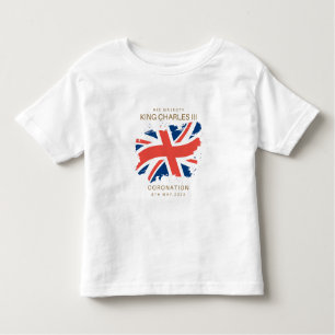 T-shirt du drapeau du roi Charles III Union Jack