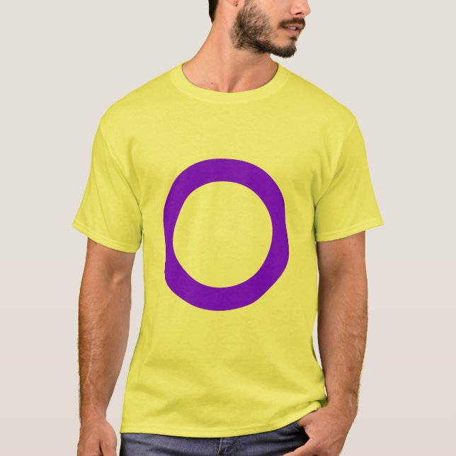 T-shirt du drapeau intersexe (Devant)