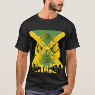 T-shirt du Drapeau jamaïcain Juda One Love