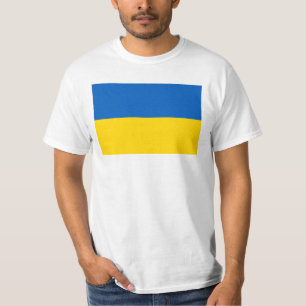 T-shirt du drapeau national ukrainien