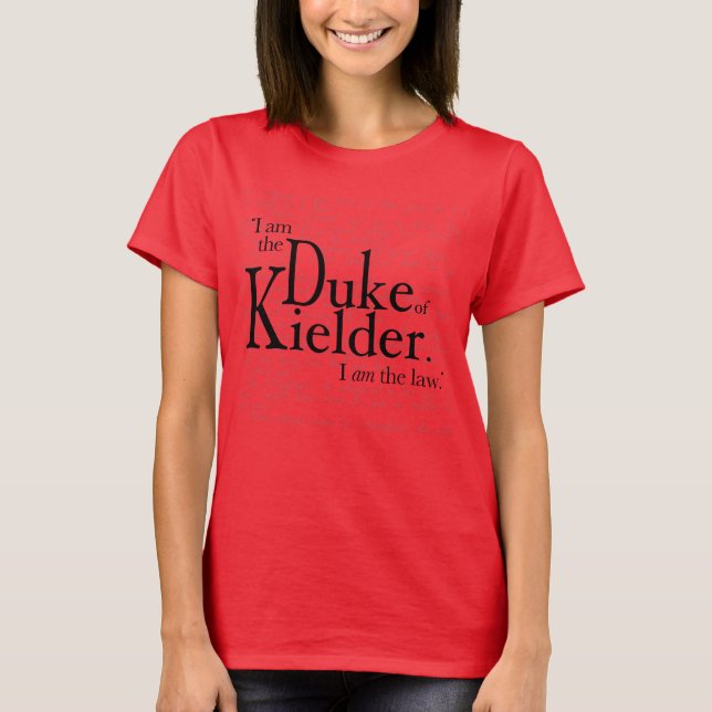 T-shirt du duc de Kielder (Devant)