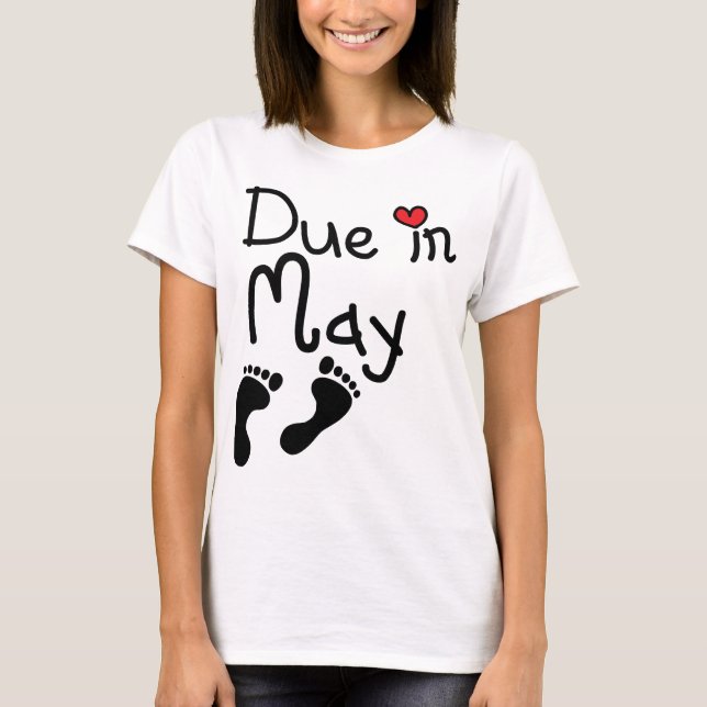 T-shirt Dû en mai (Devant)