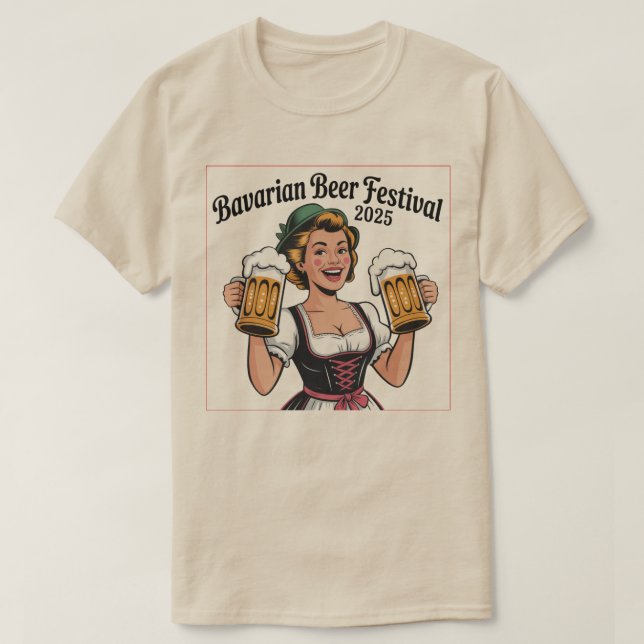 T-Shirt du Festival de la bière de Bavière - Parfa (Design devant)