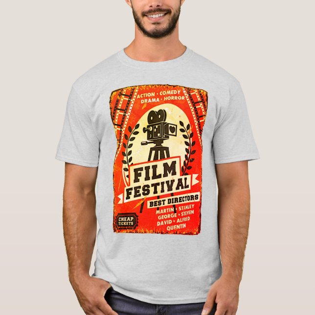 T-shirt du Festival du Film Rétro (Devant)