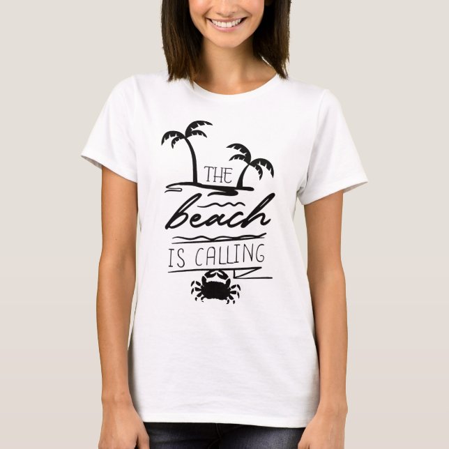 T-shirt du festival Summer Party Beach (Devant)