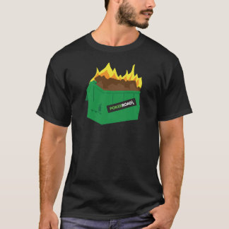 T-shirt du feu de décharge