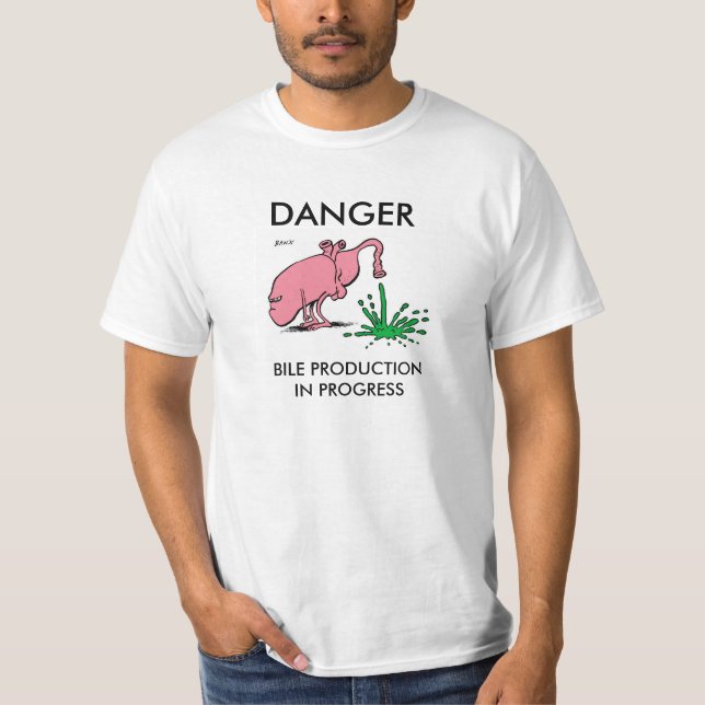 T-shirt du foie de Byrp (Devant)