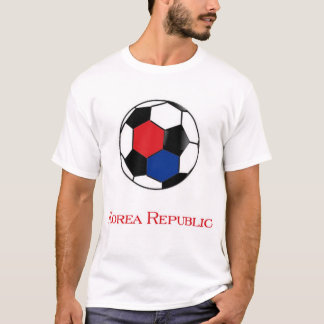 T-shirt du football de coupe du monde de
