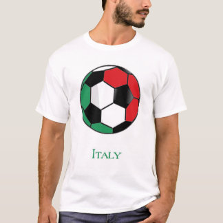 T-shirt du football de coupe du monde de l'Italie