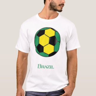 T-shirt du football de coupe du monde du Brésil