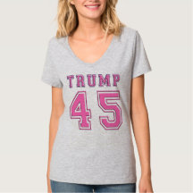 T-shirt du football de président PINK de Donald
