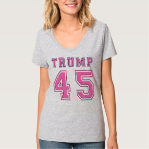 T-shirt du football de président PINK de Donald