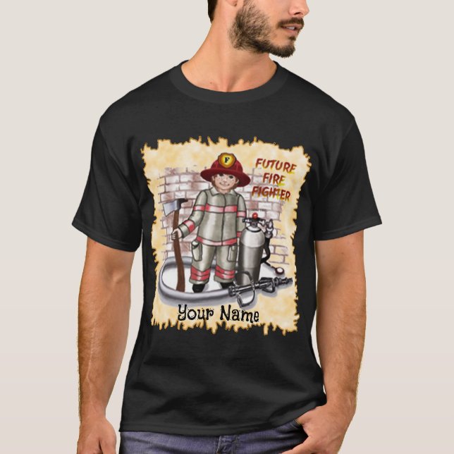 T-shirt du futur pompier (Devant)