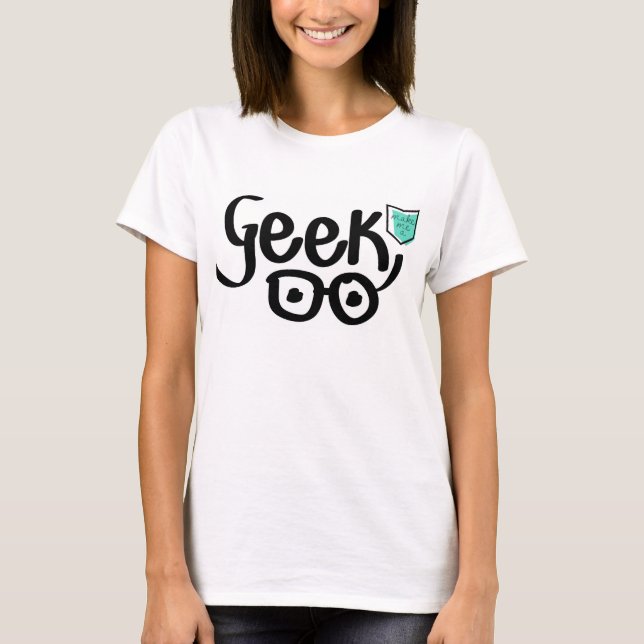 T-shirt du geek des femmes (Devant)