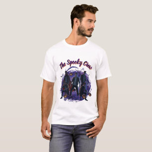 T-shirt du groupe de graphisme rétro horrifique Th