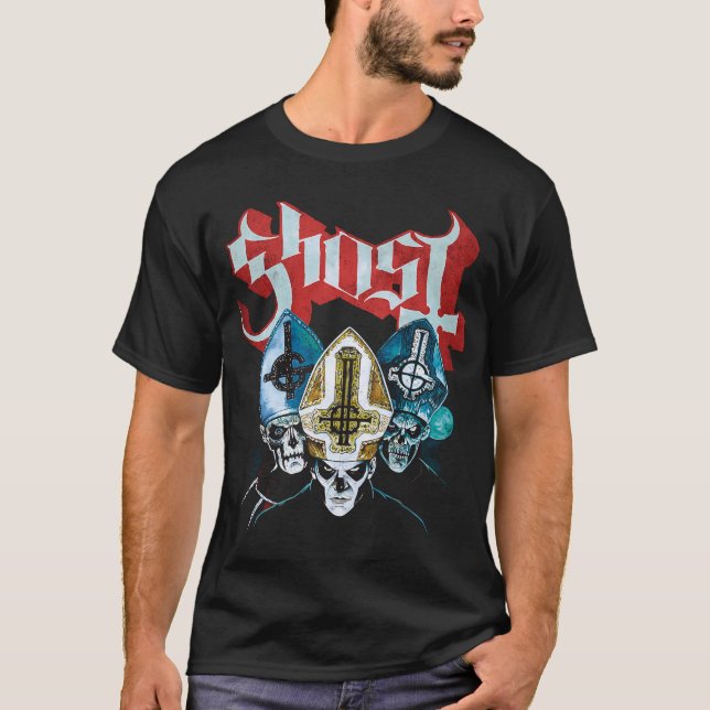 T-Shirt du groupe Ghost Holy Trinity - Papa Emerit (Devant)