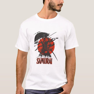 T-shirt du guerrier samouraï audacieux – Art japon