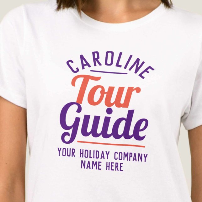 T-Shirt du guide touristique local. Tour Company (Créateur téléchargé)