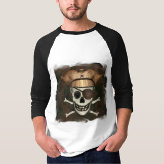 T-shirt du Jersey de crâne de pirate