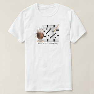 T-shirt du jeu de mots croisés