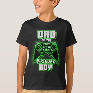 T-shirt Du Jeu Vidéo Correspondant Garçon Anniversaire P