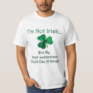 T-shirt du jour de St Patrick intérieur de lutin