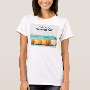 T-shirt du jour du Citrouille national