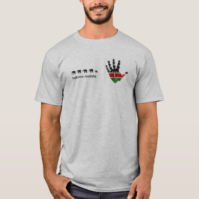 T-shirt du Kenya (Devant)