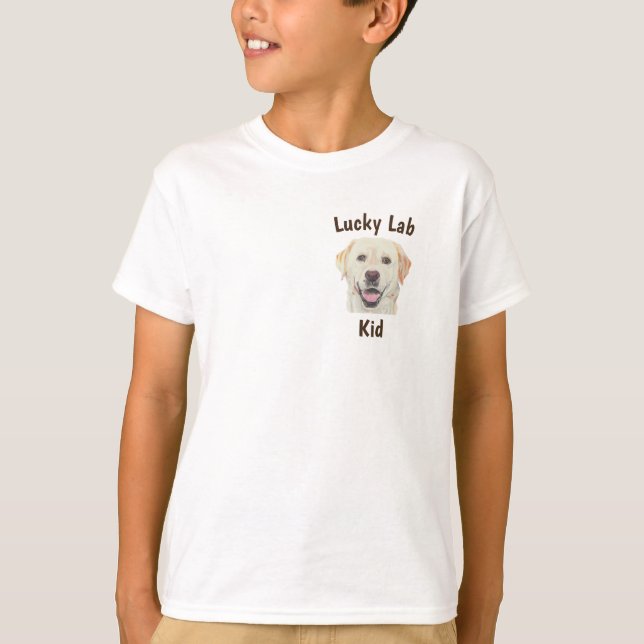 T-shirt du Labrador Retriever (Devant)