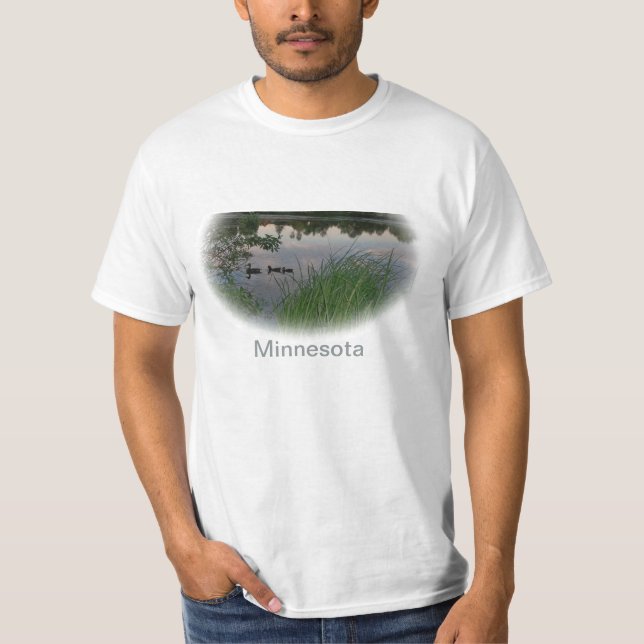 T-Shirt du lac Minnesota (Devant)