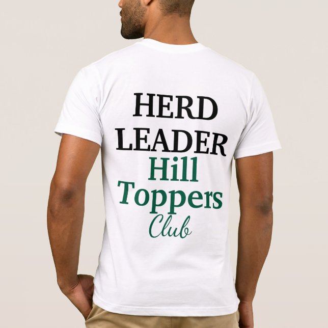 T-shirt DU LEADER HERD CLUB OTTB (Dos)