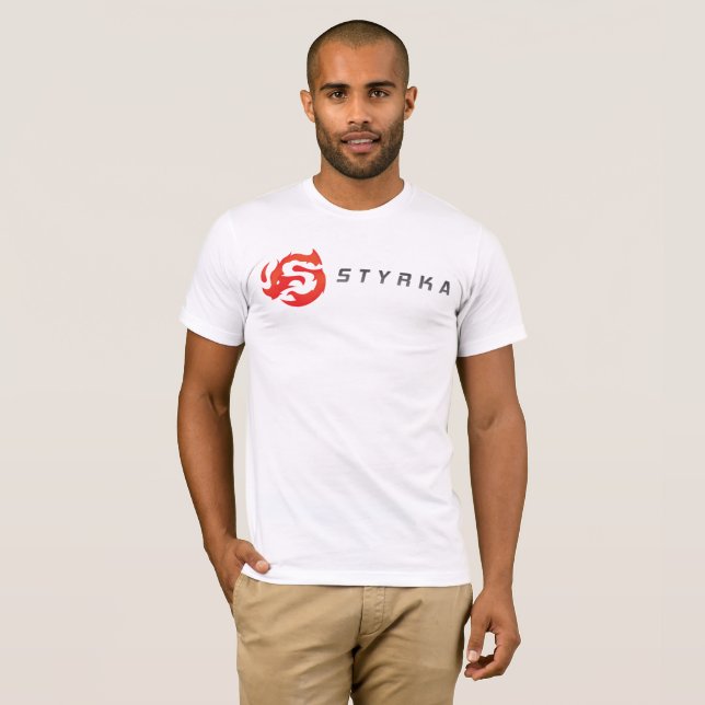 T-shirt du logo Bella Canvas pour hommes (Devant entier)