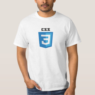 T-shirt du logo CSS3