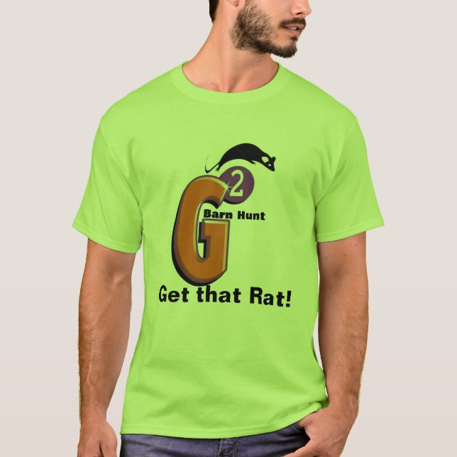 T-shirt du logo de chasse à l'étable G2 (Devant)