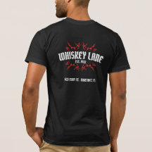 T-shirt du logo de la piste Whiskey