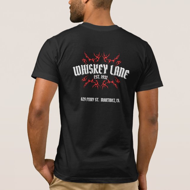 T-shirt du logo de la piste Whiskey (Dos)