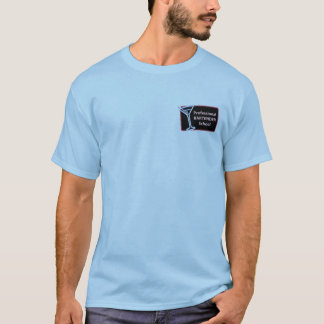 T-shirt du logo de l'école de barman professionnel