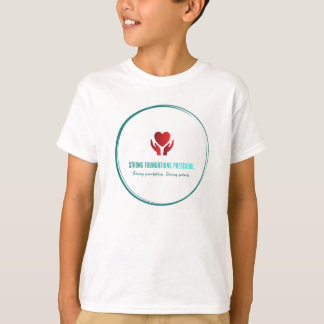 T-shirt du logo de solides fondations