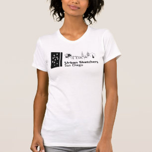 T-shirt du logo de Urban Sketchers San Diego