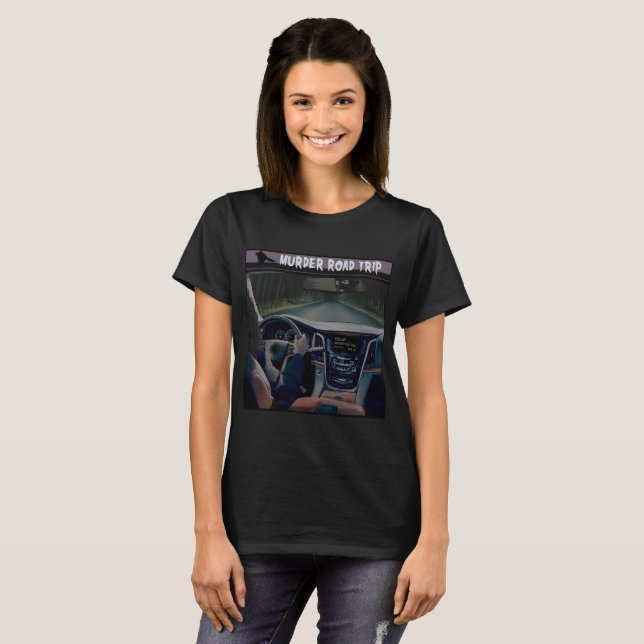 T-shirt du logo des femmes de MRT (Devant entier)