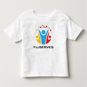 T-shirt du logo FedSERVES Toddler